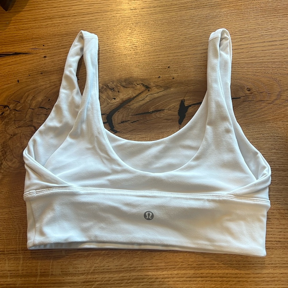 Lululemon align bra white